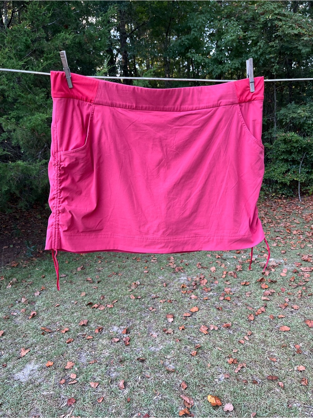 Columbia Women's Coral Pink Skort with Side Ties